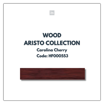 AC: HF000553 - CAROLINA CHERRY - WOOD - ARISTO COLLECTION - 8.86INCH X 48.03INCH X 5MM - CLICK N LOCK TILES - WELSPUN FLOORING