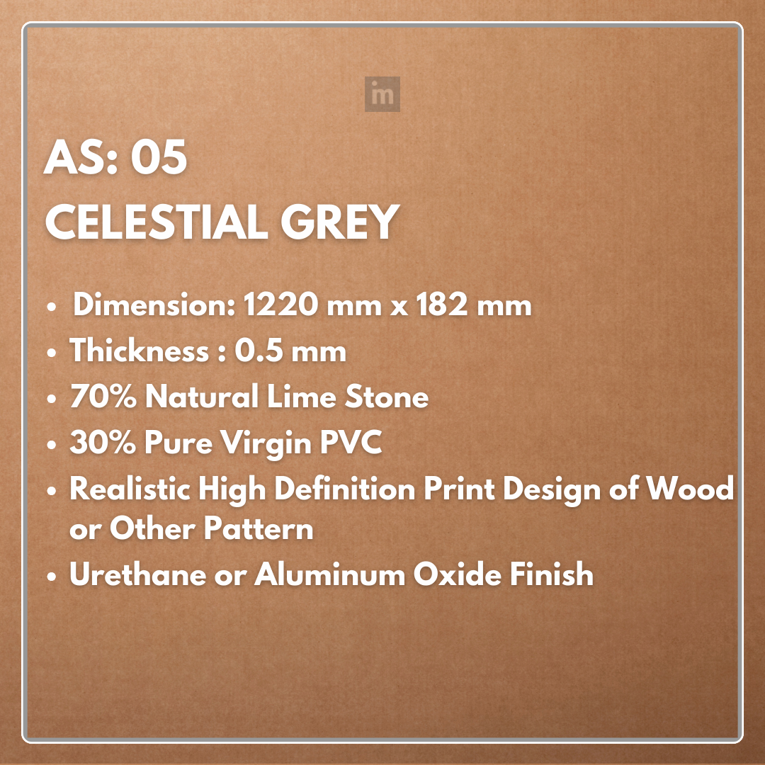AS - 05 - CELESTIAL GREY - SPC FLOORING