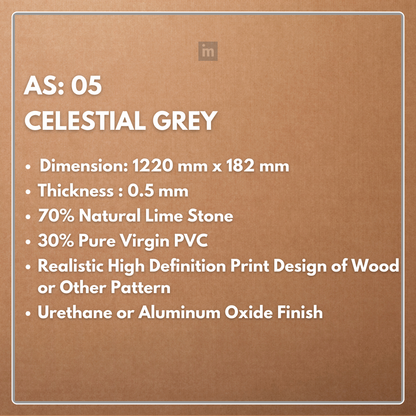AS - 05 - CELESTIAL GREY - SPC FLOORING