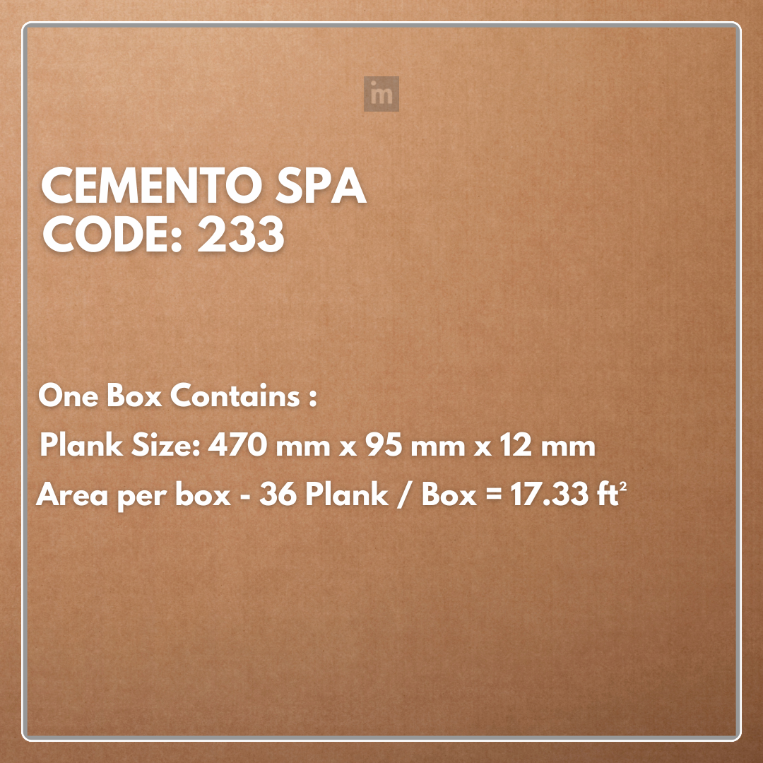 233 - CEMENTO SPA - AC5  470MM X 95MM X 12MM - HERRINGBONE COLLECTION - REAL WOOD - MATT SURFACE - LAMINATE FLOORING