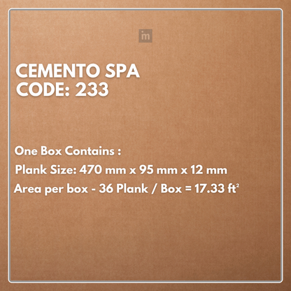 233 - CEMENTO SPA - AC5  470MM X 95MM X 12MM - HERRINGBONE COLLECTION - REAL WOOD - MATT SURFACE - LAMINATE FLOORING