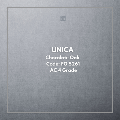 FO 5261 - CHOCOLATE OAK - UNICA CLASS 32 - AC4 1216MM X 196MM X 8MM - OIL MATT - FLOORWALK  - LAMINATE WOODEN FLOORING