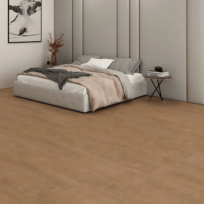 AC: HF001137 - CINNAMON  - WOOD - EDEN COLLECTION -  CLICK N LOCK TILES - WELSPUN FLOORING