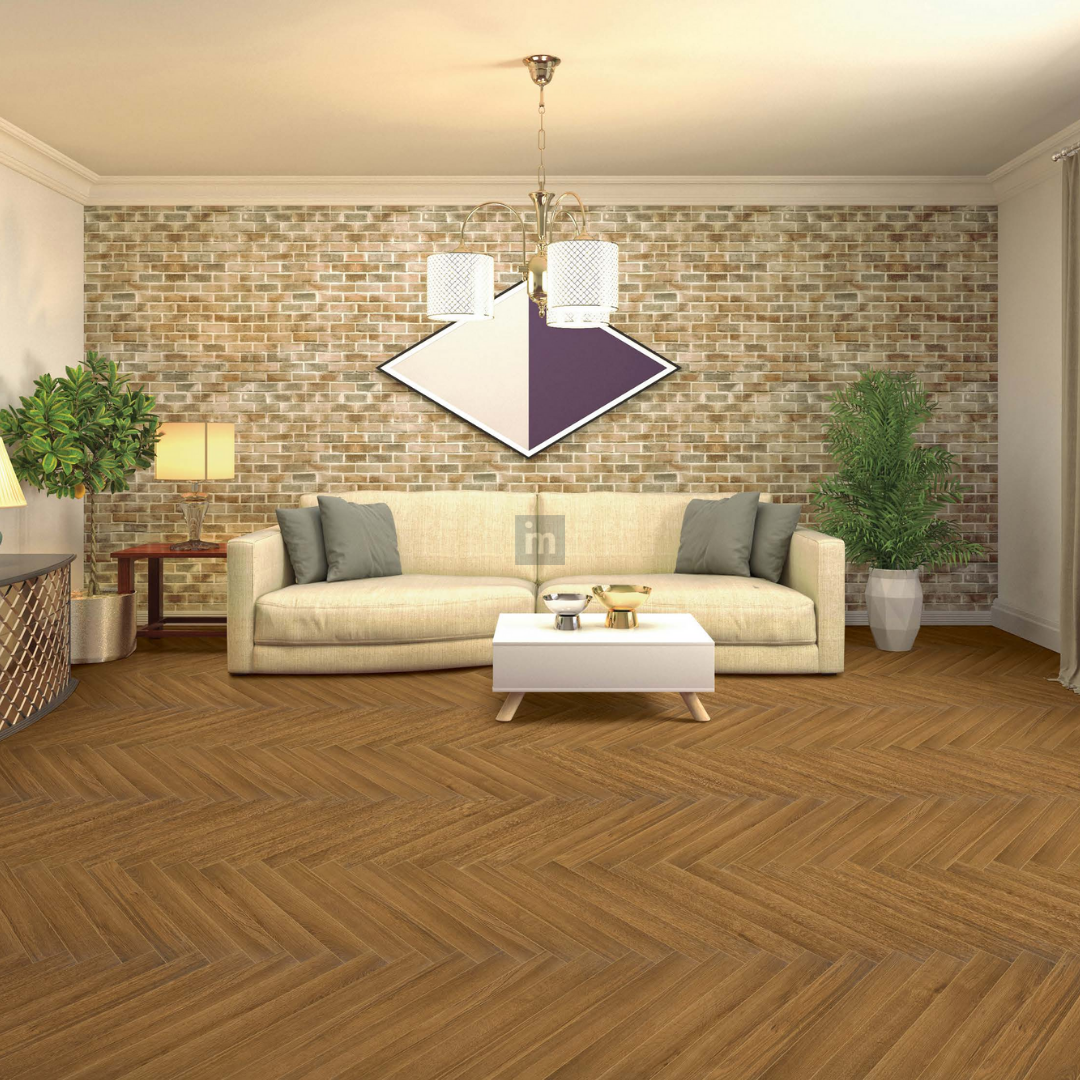 7712 - CLASSIC WALNUT - 600MM X 100MM X 10MM - LIVANTI - WOOD FLOORS - HYBRID LAMINATE FLOORING