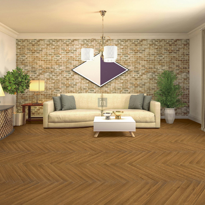 7712 - CLASSIC WALNUT - 600MM X 100MM X 10MM - LIVANTI - WOOD FLOORS - HYBRID LAMINATE FLOORING