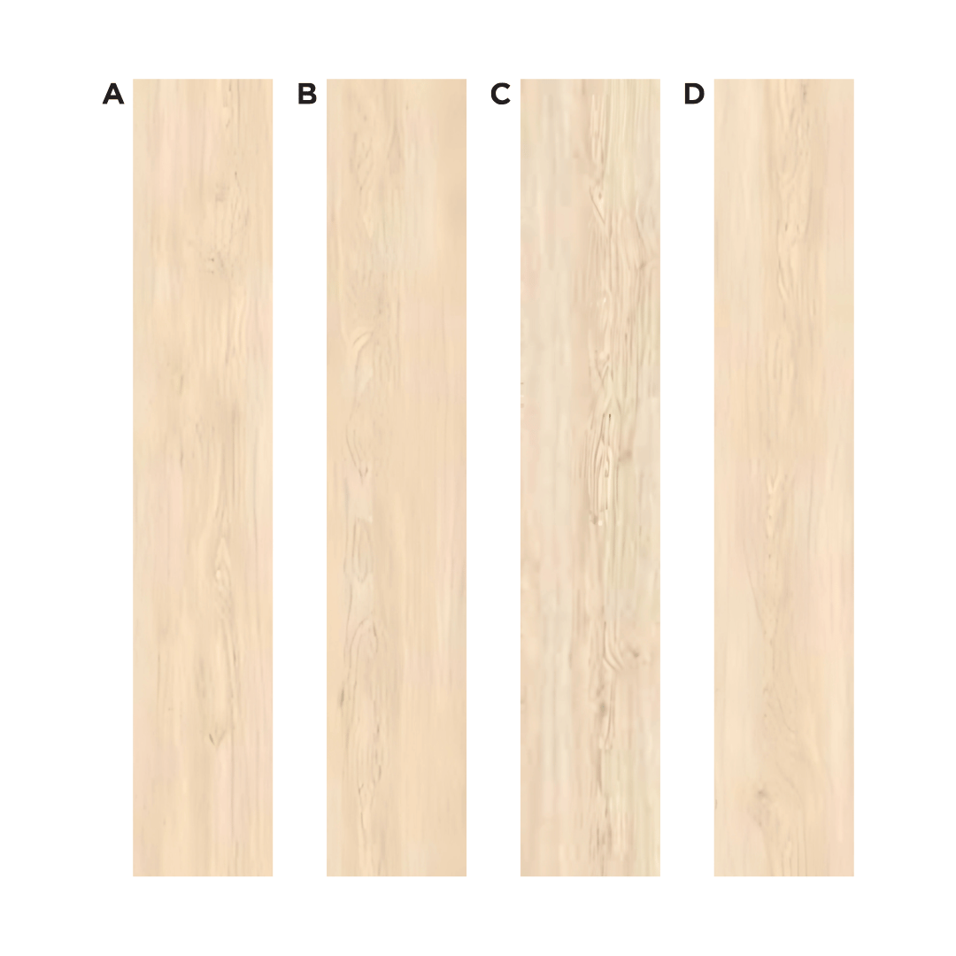 AC: HF000809 - COASTAL SAND OAK - WOOD - BLISS COLLECTION - 8.86INCH X 48.03INCH X 4MM - CLICK N LOCK TILES - WELSPUN FLOORING