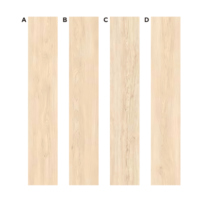 AC: HF000809 - COASTAL SAND OAK - WOOD - BLISS COLLECTION - 8.86INCH X 48.03INCH X 4MM - CLICK N LOCK TILES - WELSPUN FLOORING