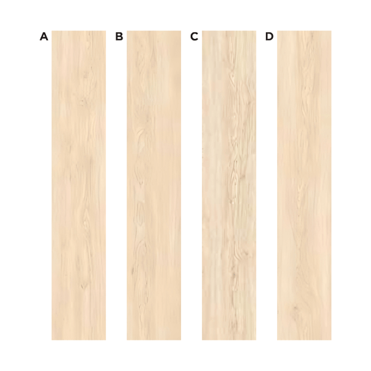 AC: HF000809 - COASTAL SAND OAK - WOOD - BLISS COLLECTION - 8.86INCH X 48.03INCH X 4MM - CLICK N LOCK TILES - WELSPUN FLOORING