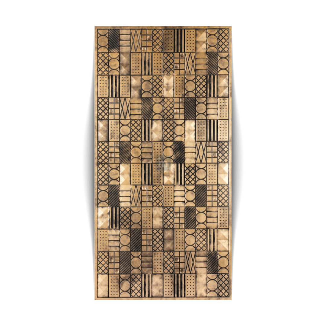 5603 - 12MM THICKNESS - 8'X4' SIZE - 24KG WEIGHT-  HDHMR MDF - DECORATIVE SURFACE