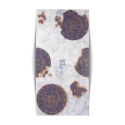 5607 - 12MM THICKNESS - 8'X4' SIZE - 28KG WEIGHT-  HDHMR MDF - DECORATIVE SURFACE