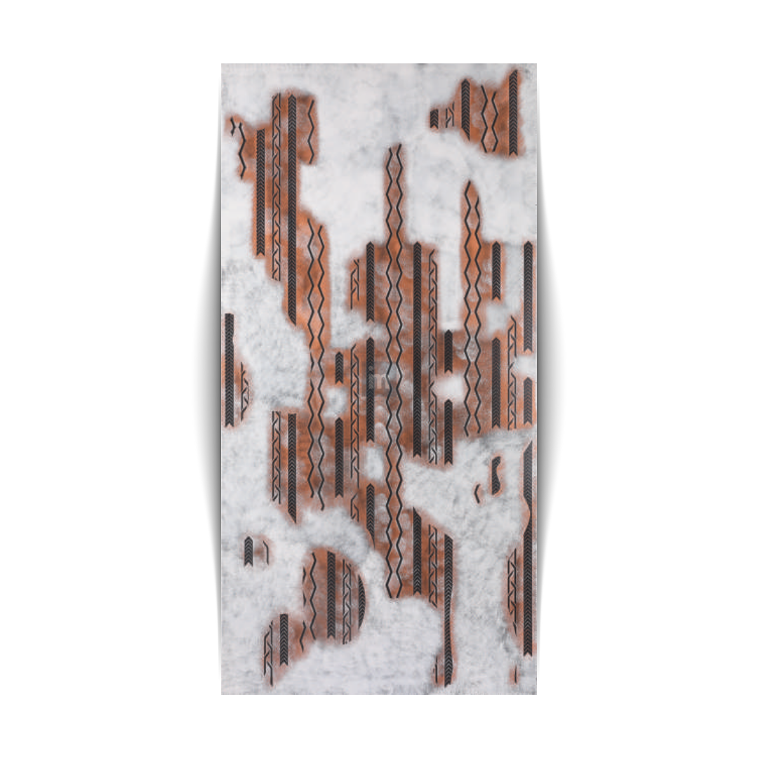 5612 - 12MM THICKNESS - 8'X4' SIZE - 28KG WEIGHT-  HDHMR MDF - DECORATIVE SURFACE