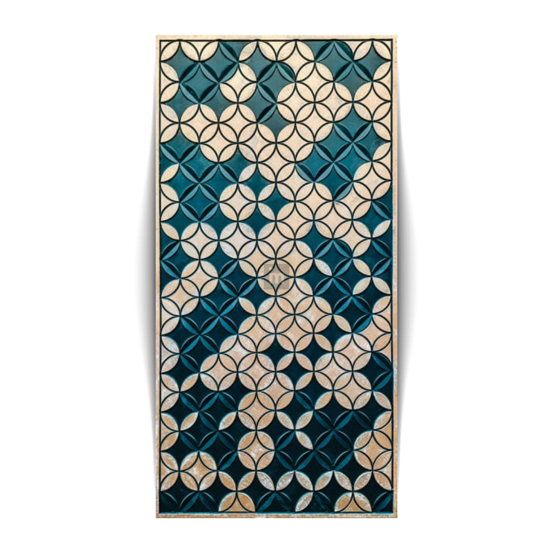 5617 - 12MM THICKNESS - 8'X4' SIZE - 28KG WEIGHT-  HDHMR MDF - DECORATIVE SURFACE