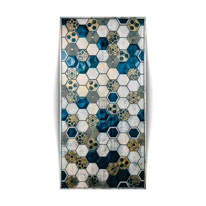 5619 - 12MM THICKNESS - 8'X4' SIZE - 28KG WEIGHT-  HDHMR MDF - DECORATIVE SURFACE