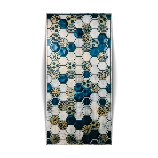 5619 - 12MM THICKNESS - 8'X4' SIZE - 28KG WEIGHT-  HDHMR MDF - DECORATIVE SURFACE