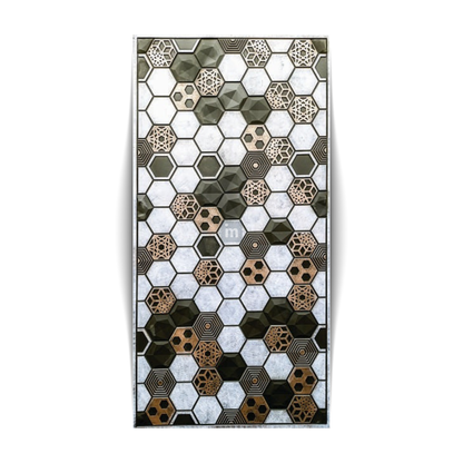 5621 - 12MM THICKNESS - 8'X4' SIZE - 28KG WEIGHT-  HDHMR MDF - DECORATIVE SURFACE