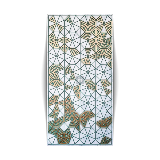 5625 - 12MM THICKNESS - 8'X4' SIZE - 28KG WEIGHT-  HDHMR MDF - DECORATIVE SURFACE