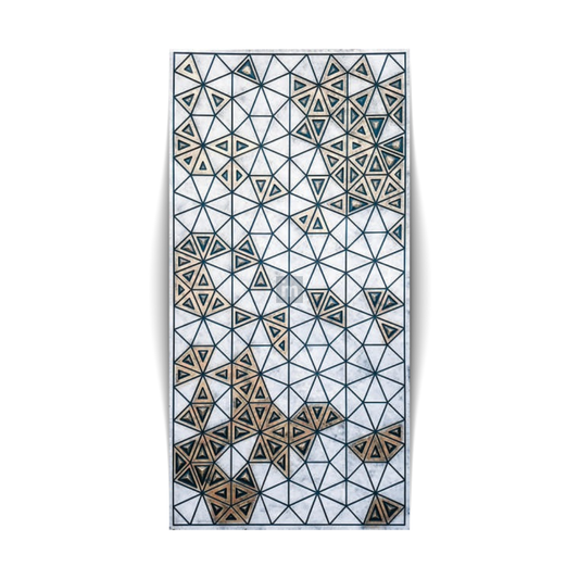 5626 - 12MM THICKNESS - 8'X4' SIZE - 28KG WEIGHT-  HDHMR MDF - DECORATIVE SURFACE