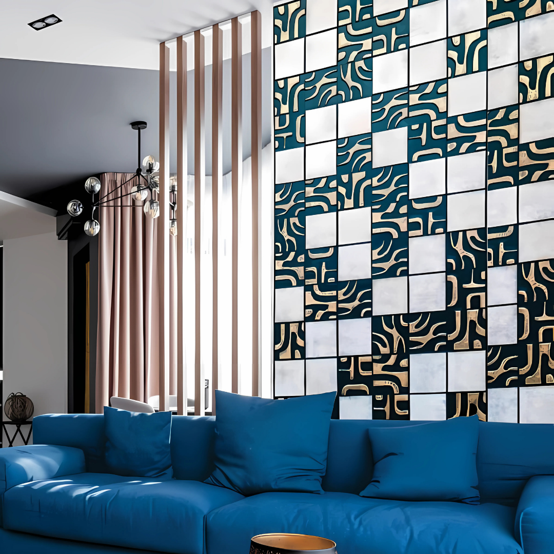 5630 - 12MM THICKNESS - 8'X4' SIZE - 28KG WEIGHT-  HDHMR MDF - DECORATIVE SURFACE