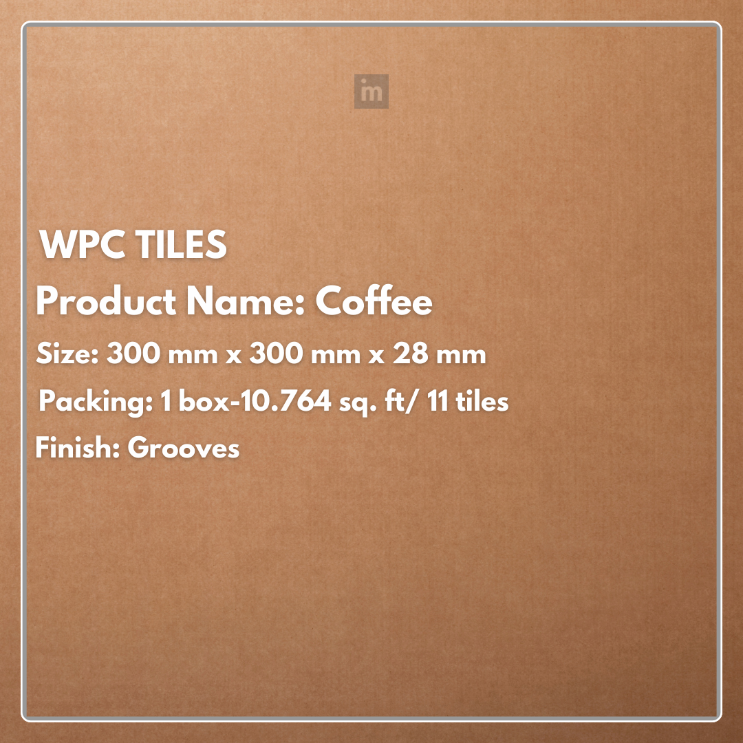 COFFEE - WPC TILES - FLOORWALK  - LAMINATE FLOORING