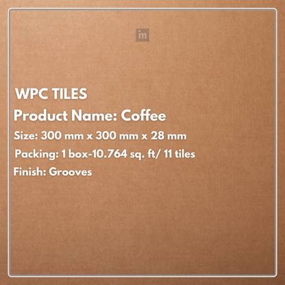 COFFEE - WPC TILES - FLOORWALK  - LAMINATE FLOORING