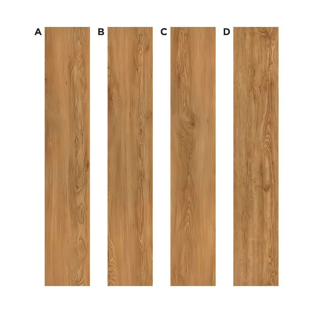 AC: HF000807 - COPPER OAK - WOOD - BLISS COLLECTION - 8.86INCH X 48.03INCH X 4MM - CLICK N LOCK TILES - WELSPUN FLOORING