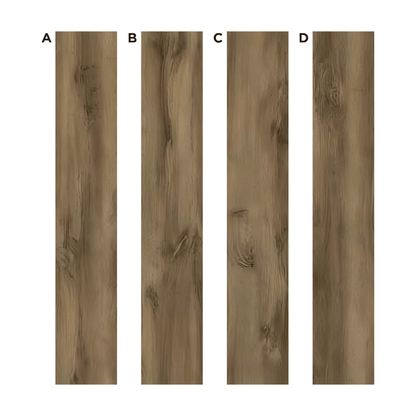 AC: HF000842 - COWBOY OAK - WOOD - EDEN COLLECTION -  CLICK N LOCK TILES - WELSPUN FLOORING