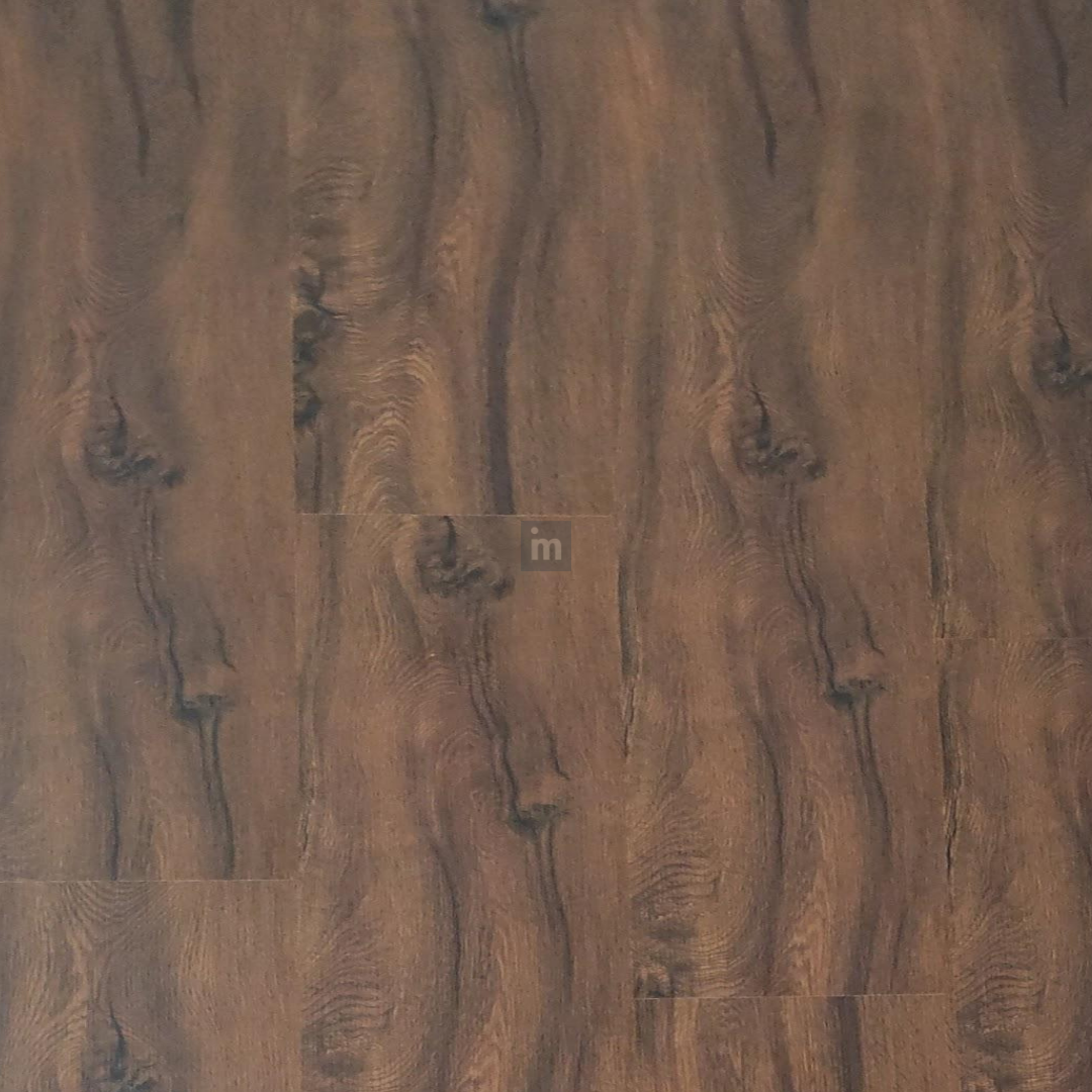 208 - DARK OAK - 1190MM X 181MM X 8MM - CORAL SERIES - LAMINATE WOODEN FLOORING
