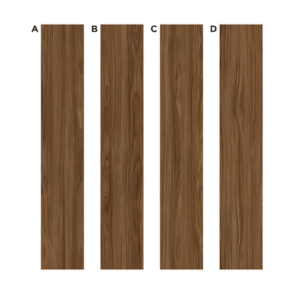 AC: HF000824 - DARK WALNUT - WOOD - BLISS COLLECTION - 8.86INCH X 48.03INCH X 4MM - CLICK N LOCK TILES - WELSPUN FLOORING