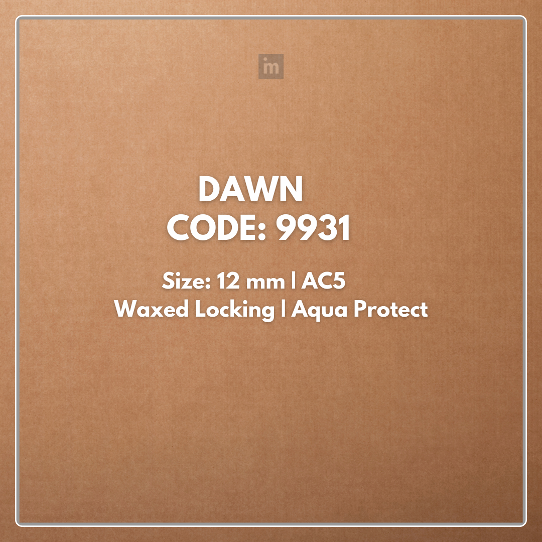 9931 DAWN - AC5 12MM - HERITAGE COLLECTION - LAMINATE WOODEN FLOORING