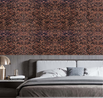 ED 18108 - 8 FT X 4 FT X 4MM - DECORATIVE CHARCOAL PANELS