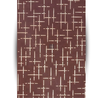 ED 18121 - 8 FT X 4 FT X 4MM - DECORATIVE CHARCOAL PANELS