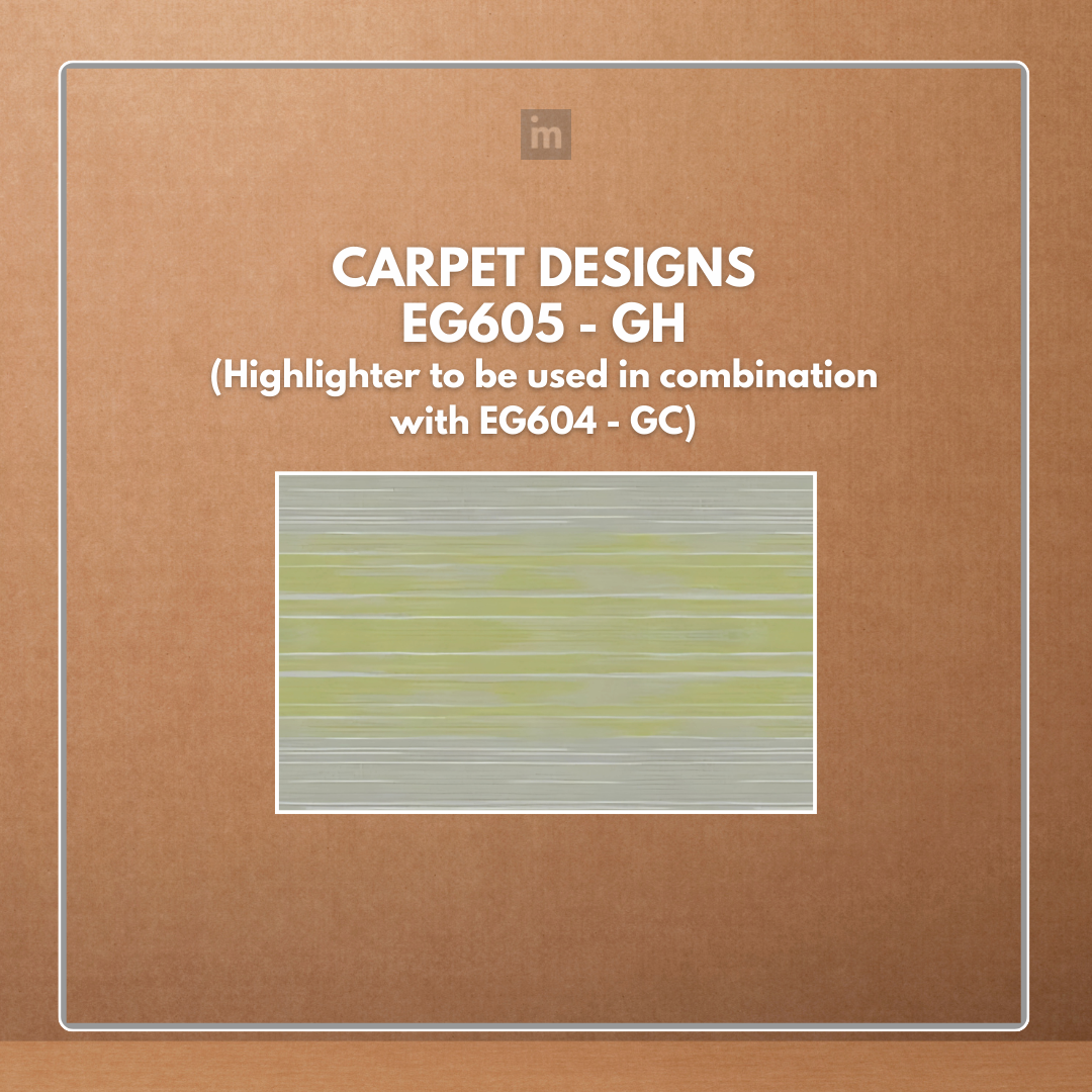 EG605-GH - CARPET DESIGNS - 914.4 X 457.2 X 2/0.3 MM - THE DEZIRE COLLECTION - WOOD & VINYL FLOOR - DISCOVER THE ART OF FLOORING