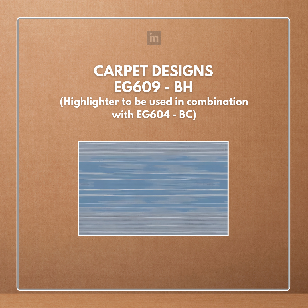 EG609-BH - CARPET DESIGNS - 914.4 X 457.2 X 2/0.3 MM - THE DEZIRE COLLECTION - WOOD & VINYL FLOOR - DISCOVER THE ART OF FLOORING