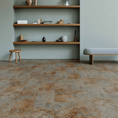 AC: HF001321 - EPIC OCEAN - STONE - EDEN COLLECTION -  CLICK N LOCK TILES - WELSPUN FLOORING