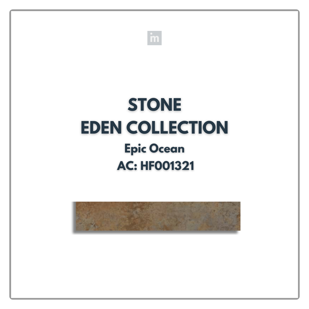 AC: HF001321 - EPIC OCEAN - STONE - EDEN COLLECTION -  CLICK N LOCK TILES - WELSPUN FLOORING