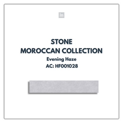 AC: HF001028- EVENING HAZE- STONE - MOROCCAN COLLECTION - 8.86INCH X 36INCH X 4MM - CLICK N LOCK TILES - WELSPUN FLOORING