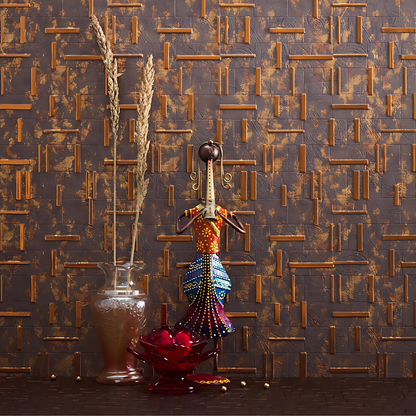 FM 76 - 8FT X 600MM X 4MM - CHARCO CHARM - DECORATIVE CHARCOAL PANELS