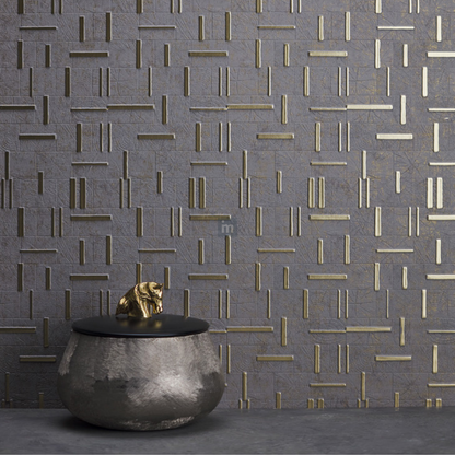 FM 79 - 8FT X 600MM X 4MM - CHARCO CHARM - DECORATIVE CHARCOAL PANELS