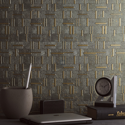 FM 80 - 8FT X 600MM X 4MM - CHARCO CHARM - DECORATIVE CHARCOAL PANELS