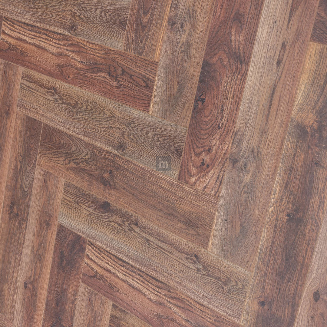 FRENCH OAK - AC4  12MM - HERRINGBONE COLLECTION - REAL WOOD - MATT SURFACE - LAMINATE FLOORING