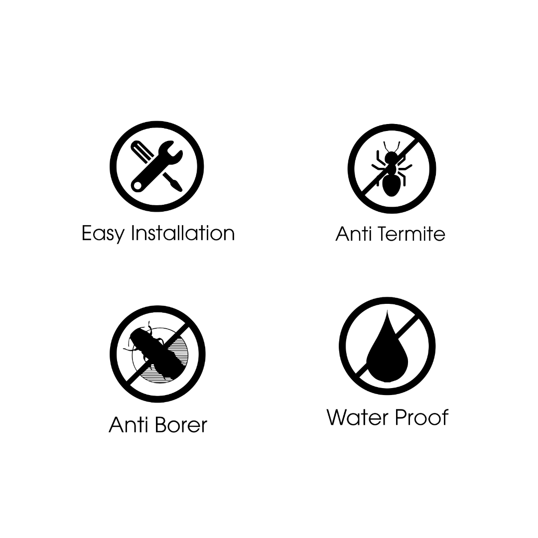 MN-34 / 2400MM x 595MM x 4MM / CHARCOAL PANELS / CARBON SERIES / REDEFINED LUXURY / MYSTIC PANELS AND PLANKS