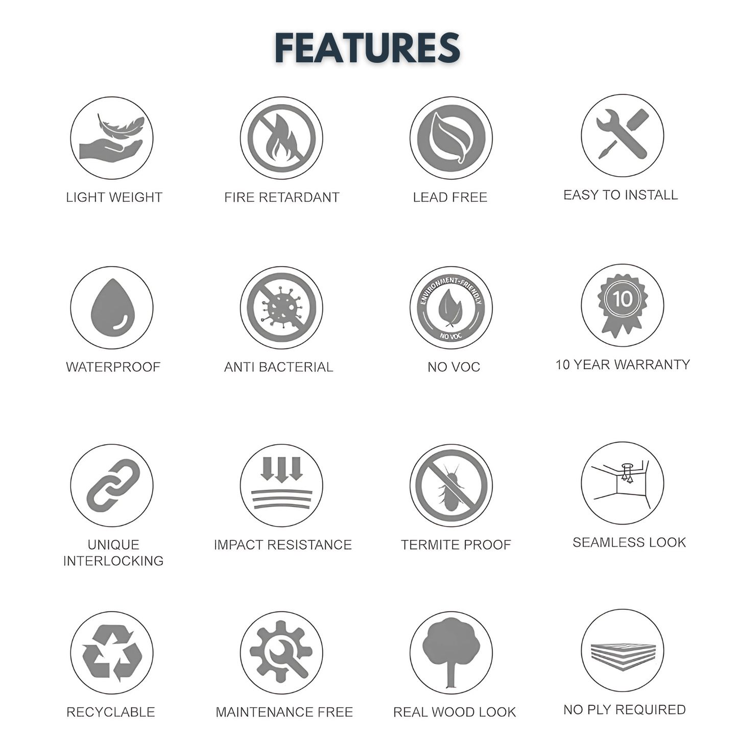LOUVERS PANELS / 265MM  X 3060MM / INTERNAL CEILINGS AND WALLS / EXTERNAL CEILINGS / PARE INNOV+ / SOFFIT PANELS