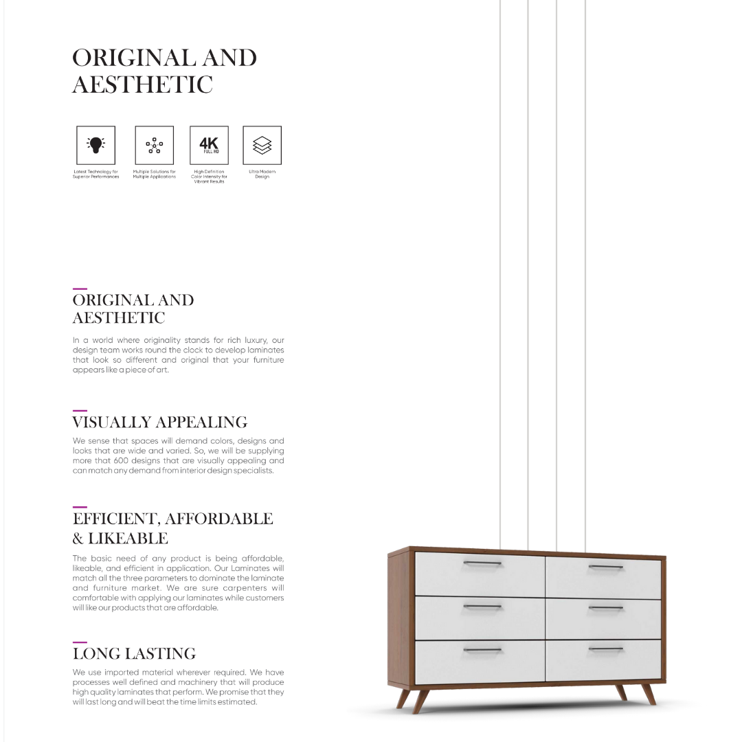 ST 6506 BARCELONA / SILK TOUGH   / DECORATIVE LAMINATE / THINK LUXURY  - 1MM - 8FT x 4FT