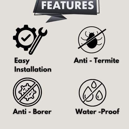 MN-9525 / PRIVE XL PREMIUM LOUVERS / MYSTIC / 9 FT x  5 INCH x 11MM