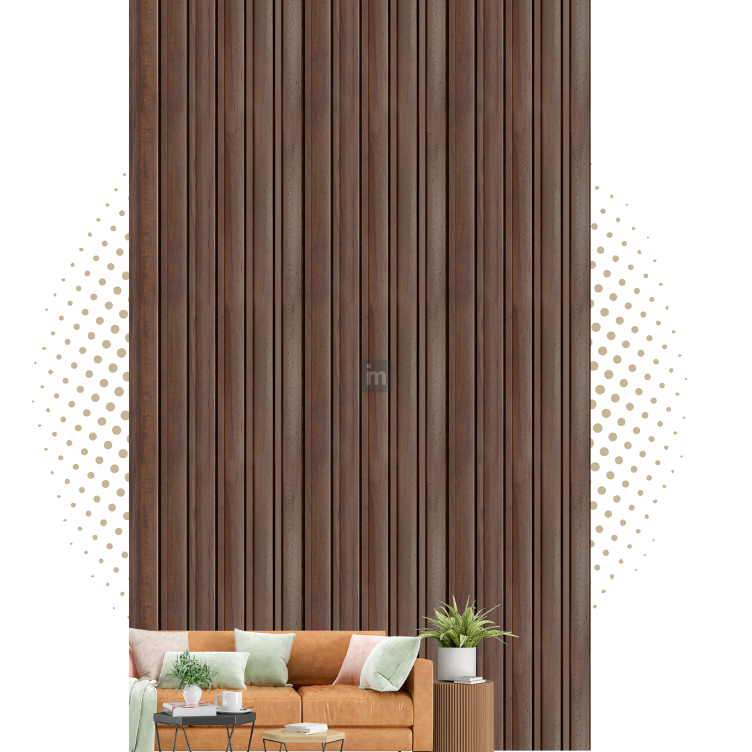 GL-6201 / EMPORIO PREMIUM LOUVERS / SEAMLESS INTERLOCKING LOUVERS / 8 FT x 10 INCHES