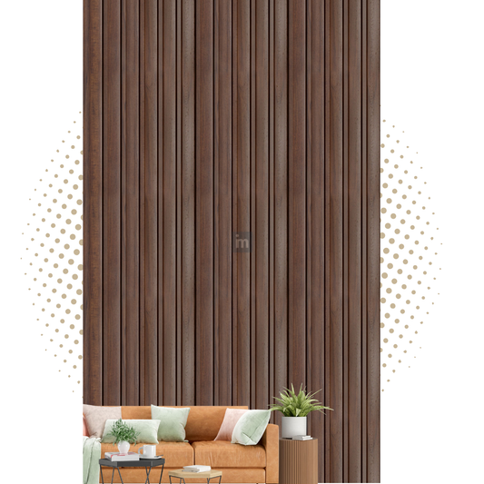 GL-6201 / EMPORIO PREMIUM LOUVERS / SEAMLESS INTERLOCKING LOUVERS / 8 FT x 10 INCHES