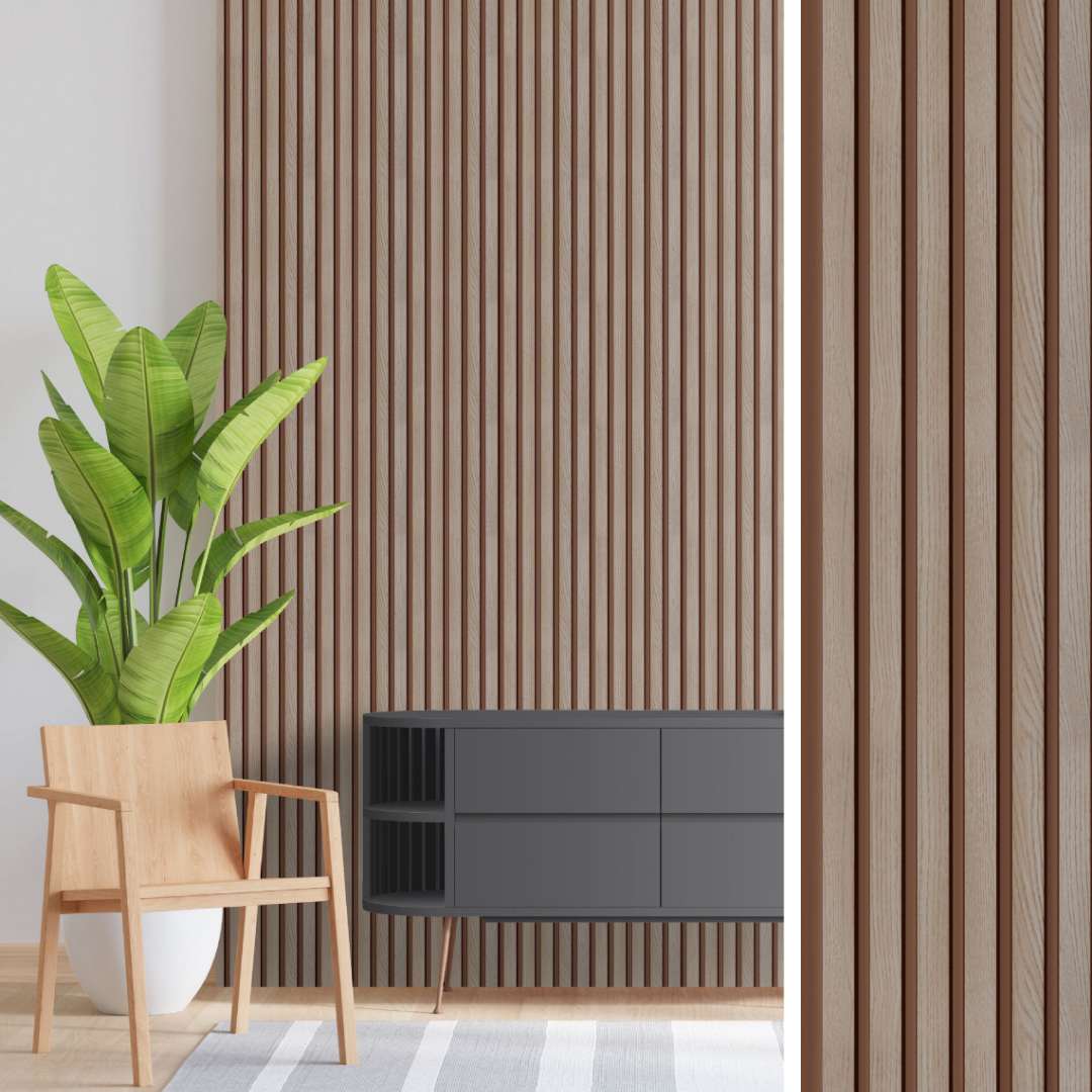 GL-6203 / EMPORIO PREMIUM LOUVERS / SEAMLESS INTERLOCKING LOUVERS / 8 FT x 10 INCHES