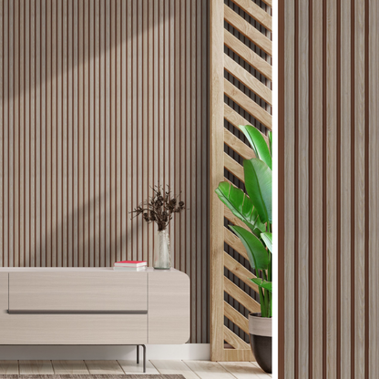 GL-6214 / EMPORIO PREMIUM LOUVERS / SEAMLESS INTERLOCKING LOUVERS / 8 FT x 10 INCHES