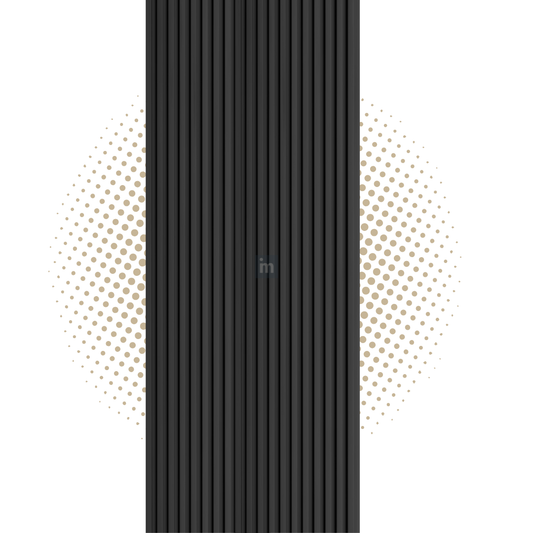 GL-6314 / EMPORIO PREMIUM LOUVERS / SEAMLESS INTERLOCKING LOUVERS / 8 FT x 10 INCHES