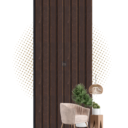 GL-6509 / EMPORIO PREMIUM LOUVERS / SEAMLESS INTERLOCKING LOUVERS / 8 FT x 10 INCHES